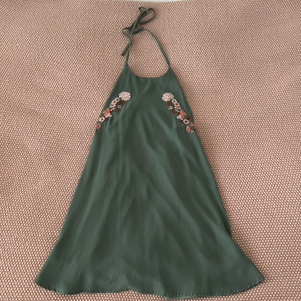 Halter tunic dress